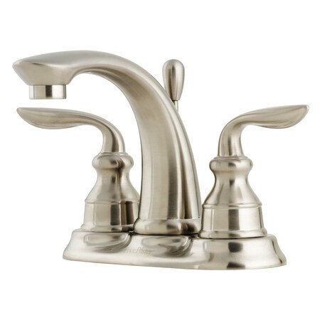 Pfister Pfister Avalon 2-Handle 4" Centerset Bathroom Faucet in Brushed Nickel LF-048-CB0K